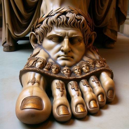 Caligula's foot